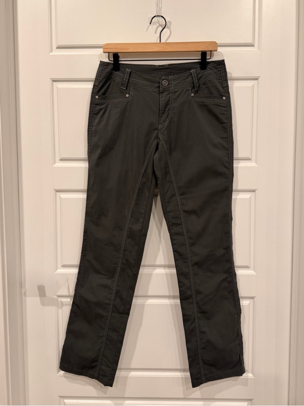 KÜHL Splash Straight Pants Women’s Size 6 Charcoal Gray Hiking Outdoor NWT